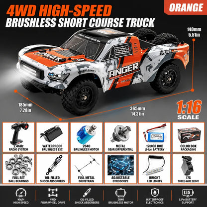 Camion tout-terrain 4x4 HBX 3100A